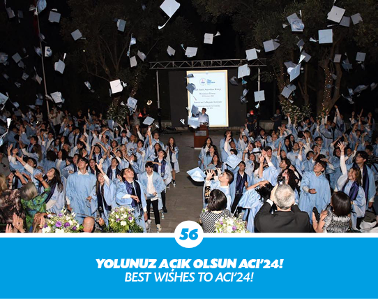 YOLUNUZ A IK OLSUN ACI'24! BEST WISHES TO ACI'24