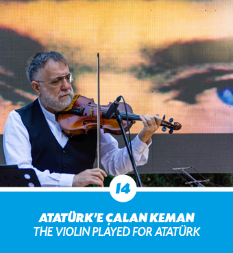 ATATÜRK E ÇALAN KEMAN THE VIOLIN PLAYED FOR ATATÜR