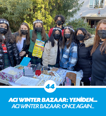 ACI WINTER BAZAAR: YENİDEN    ACI WINTER BAZAAR: ONCE AGAIN  