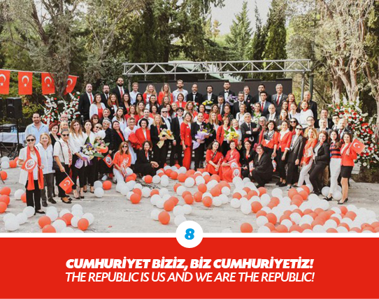 CUMHUR YET B Z Z, B Z CUMHUR YET Z! THE REPUBLIC IS US AND WE ARE THE REPUBLIC