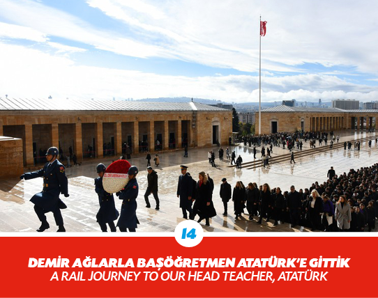 DEM R A LARLA BA  RETMEN ATAT RK’E G TT K A RAIL JOURNEY TO OUR HEAD TEACHER, ATAT R