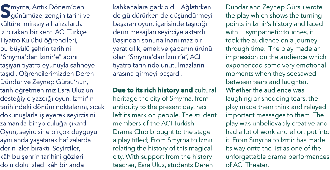Smyrna, Antik D nem’den g n m ze, zengin tarihi ve k lt rel miras yla haf zalarda iz b rakan bir kent. ACI T rk e Tiy...