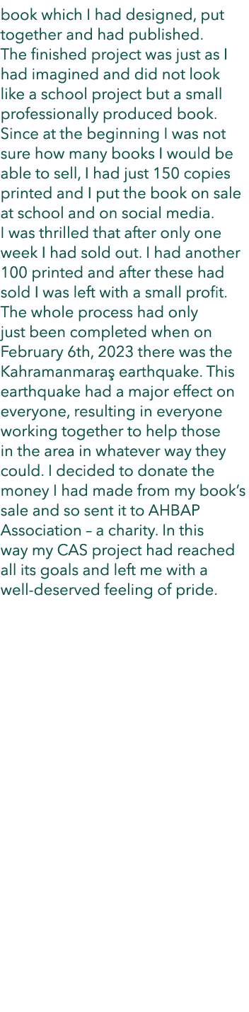 book which I had designed, put together and had published. The finished project was just as I had imagined and did no...