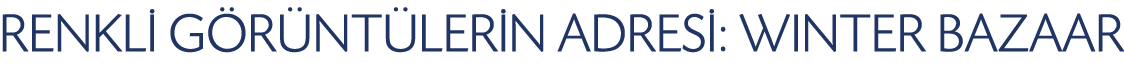 RENKL G R NT LER N ADRES : WINTER BAZAAR
