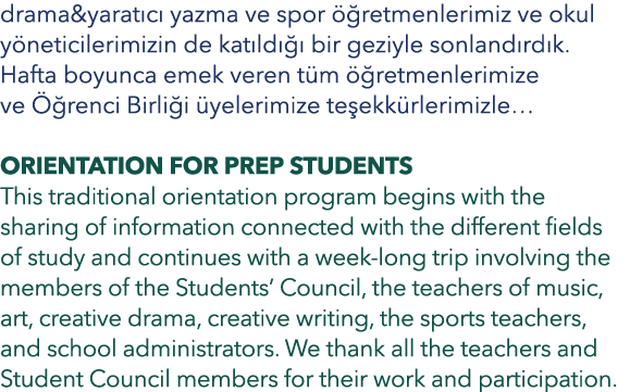 drama&yarat c yazma ve spor   retmenlerimiz ve okul y neticilerimizin de kat ld    bir geziyle sonland rd k. Hafta b...