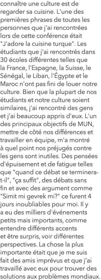 conna tre une culture est de regarder sa cuisine. L'une des premi res phrases de toutes les personnes que j'ai rencon...