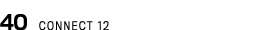 40 CONNECT 12