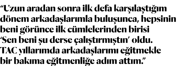  Uzun aradan sonra ilk defa karşılaştığım dönem arkadaşlarımla buluşunca, hepsinin beni görünce ilk cümlelerinden bir   