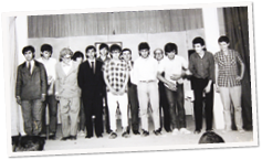1974-1975 Salim Erdem,Josef Atat,Haydar Göfer Edebiyat Öğretmeni