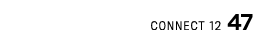 coNNECT 12 47
