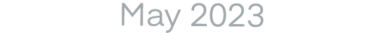 May 2023