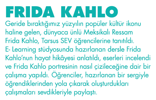 FRIDA KAHLO Geride bıraktığımız yüzyılın popüler kültür ikonu haline gelen, dünyaca ünlü Meksikalı Ressam Frida Kahlo   