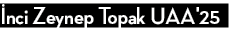 İnci Zeynep Topak UAA'25 