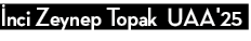 İnci Zeynep Topak UAA'25 