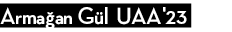 Armağan Gül UAA'23 