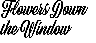 Flowers Down the Window 