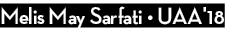 Melis May Sarfati   UAA'18