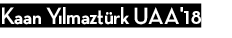 Kaan Yılmaztürk UAA'18