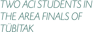 TWO ACI STUDENTS IN THE AREA FINALS OF T B TAK 