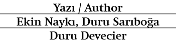 Yaz / Author Ekin Nayk , Duru Sar bo a Duru Devecier