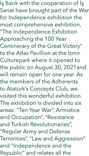   Bank with the cooperation of    Sanat have brought part of the War for Independence exhibition the most comprehens...
