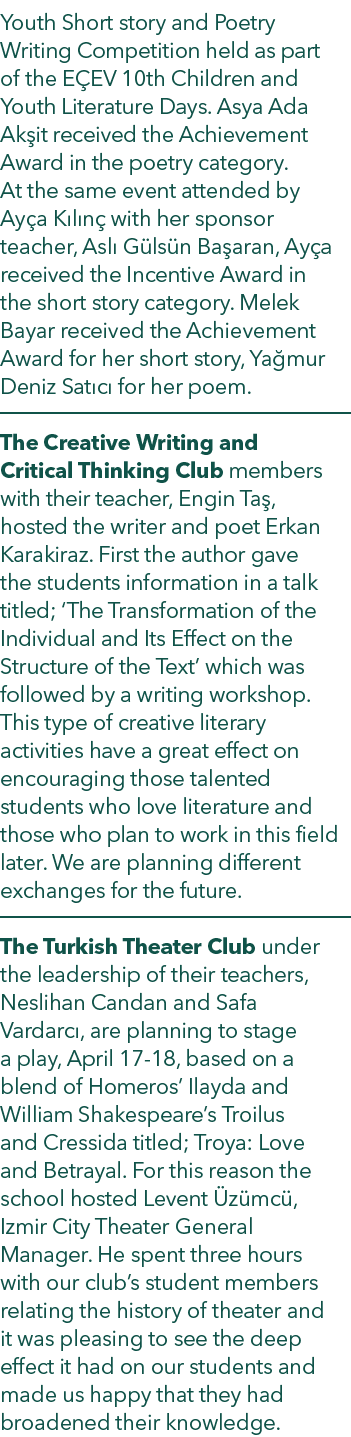 Youth Short story and Poetry Writing Competition held as part of the E EV 10th Children and Youth Literature Days. As...