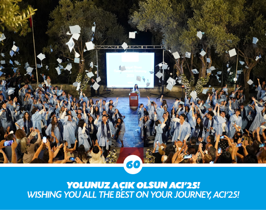 YOLUNUZ A IK OLSUN ACI’25! WISHING YOU ALL THE BEST ON YOUR JOURNEY, ACI’25