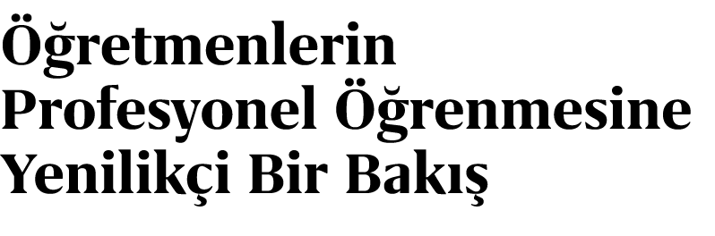  retmenlerin Profesyonel   renmesine Yenilik i Bir Bak  