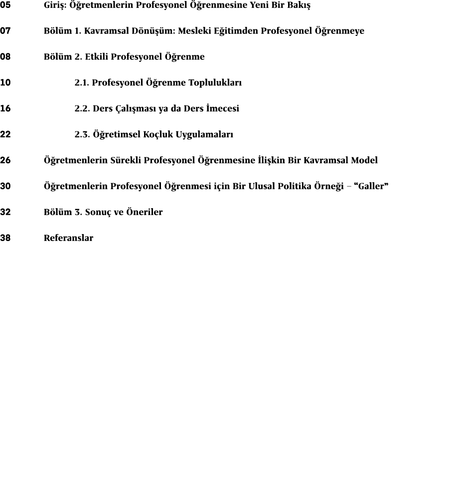 05 Giri :  retmenlerin Profesyonel   renmesine Yeni Bir Bak   07 B l m 1. Kavramsal D n   m: Mesleki E itimden Profe...