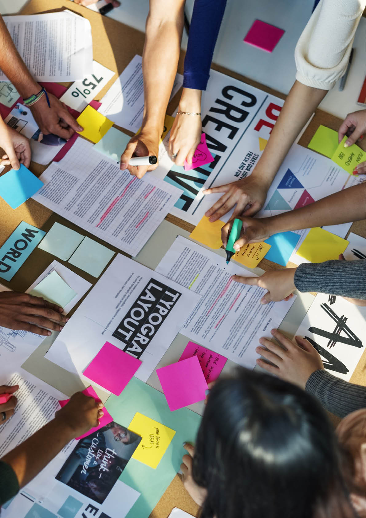 Plan Creative Class Library Student Teacher Ideas Concept