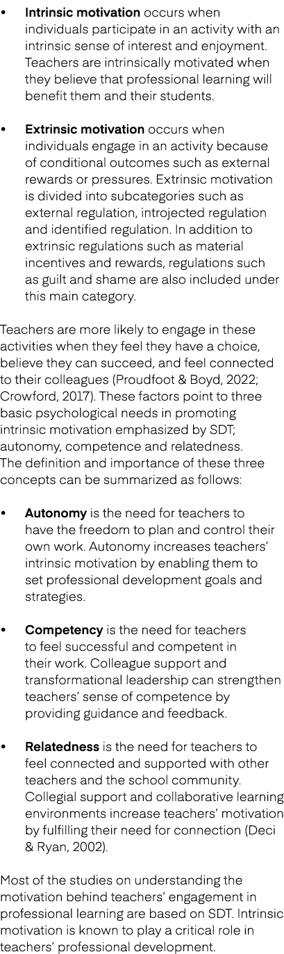 • Intrinsic motivation occurs when individuals participate in an activity with an intrinsic sense of interest and enj...