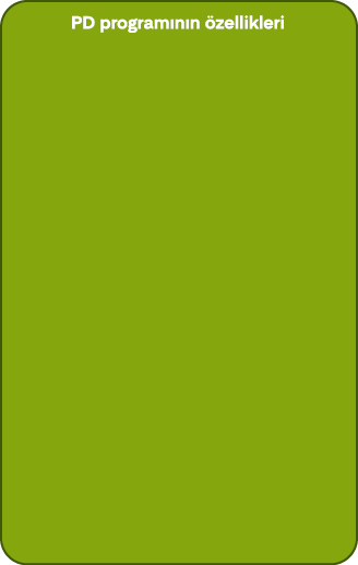 PD program n n zellikleri 