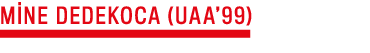 M NE DEDEKOCA (UAA’99)