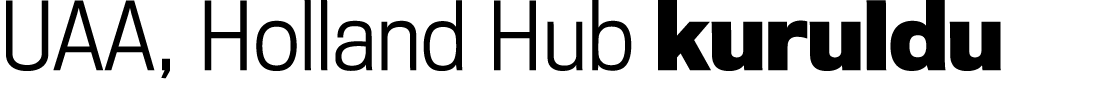 UAA, Holland Hub kuruldu