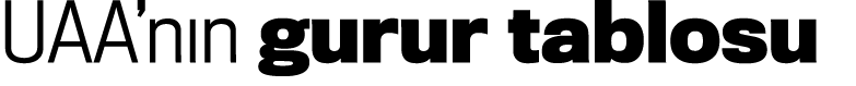 UAA’n n gurur tablosu