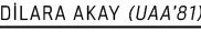 D LARA AKAY (UAA’81)