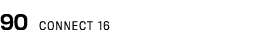 90 CONNECT 16