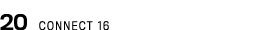 20 CONNECT 16
