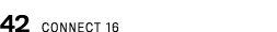 42 CONNECT 16