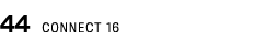 44 CONNECT 16