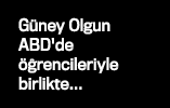 G ney Olgun ABD'de  rencileriyle birlikte...