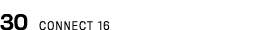 30 CONNECT 16