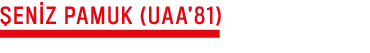  EN Z PAMUK (UAA’81)
