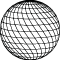A black and white drawing of a globe. AI generated content
