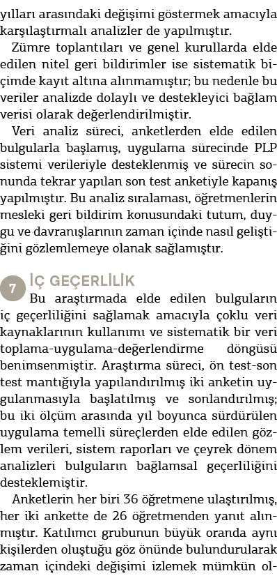 y llar aras ndaki de i imi g stermek amac yla kar  la t rmal  analizler de yap lm  t r. Z mre toplant lar  ve genel ...
