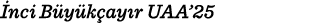  nci B y k ay r UAA’25