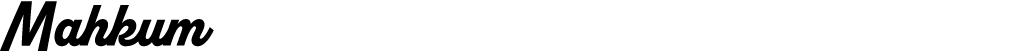 Mahkum