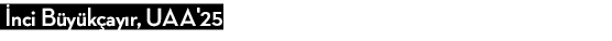  nci B y k ay r, UAA'25