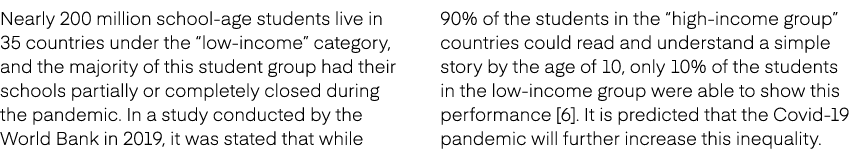Nearly 200 million school age students live in 35 countries under the “low income” category, and the majority of this...