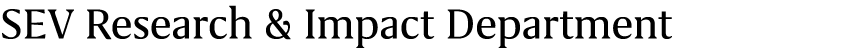 SEV Research & Impact Department 